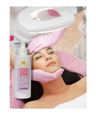 DG DERMO GOLDEN Face and Body Peeling // Suitable for All Skin Types // 200 ml - Buy Online on GoSupps.com