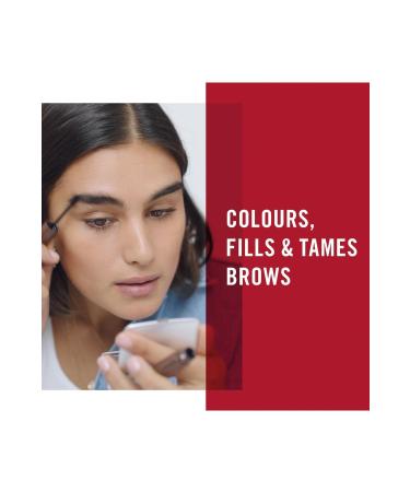 Rimmel London Brown Brow Mascara - Wonder'full Brow Mascara 002 Medium - Buy Online on GoSupps.com