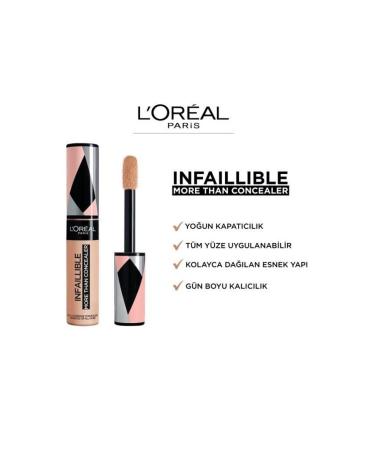 L'Oreal Paris Loreal Infaillible More Than Concealer 322 Ivory - Ivore 11ml - Buy Online on GoSupps.com