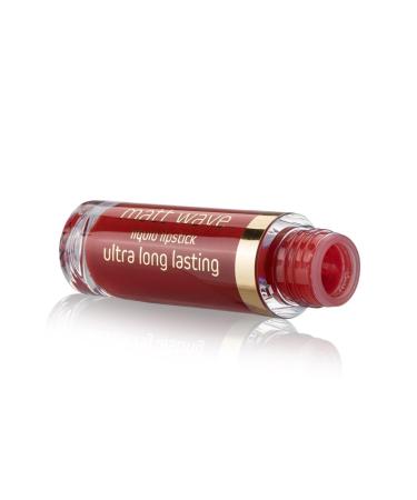 Pierre Cardin Matt Wave Liquid Lipstick Mat Likit Ruj - Carmine - Buy Online on GoSupps.com