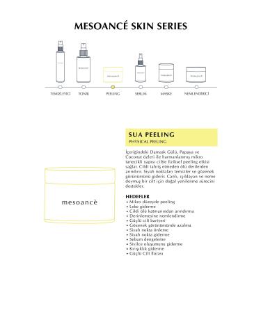 Mesoance Sua Peeling Vitamin C Moisturizing Anti-Stain and Purifying Peeling - 50 ml - Buy Online on GoSupps.com