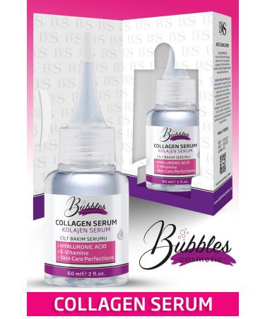 bs bubbles cosmetic Collagen Serum Anti-Wrinkle and Anti-Aging Fast Acting Formula 60ml - Buy Online on GoSupps.com