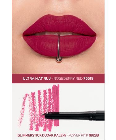 Avon Ultra Matte Lipstick - Roseberry Red - Buy Online on GoSupps.com