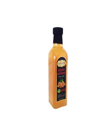 Hanzade Herbal Walnut Vinegar 500 ml Natural Fermented Pure Drinkable Glass Bottle Walnut Vinegar (CZ-194310) - Buy Online on GoSupps.com