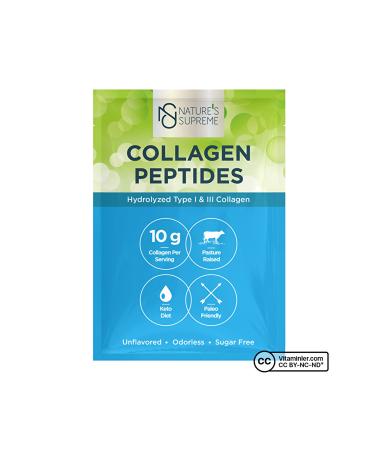 Natures Supreme Collagen Peptides 30 Sachets Unflavored - Buy Online on GoSupps.com