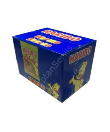 Haribo Advantage Package Worm Jelly Mini Size 17gr x 24 Pieces Box Mixed Fruit - Buy Online on GoSupps.com