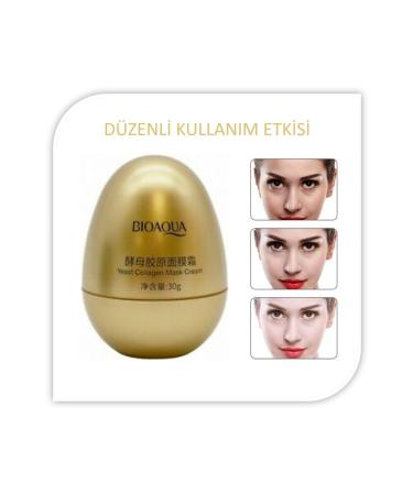 BIOAQUA Yeast Collagen Fermented Mask Cream 30 gr - Buy Online on GoSupps.com