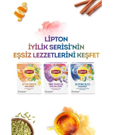 Lipton Time To Relax Cup Herbal Tea Bags 15 x 2 Pcs - Buy Online on GoSupps.com