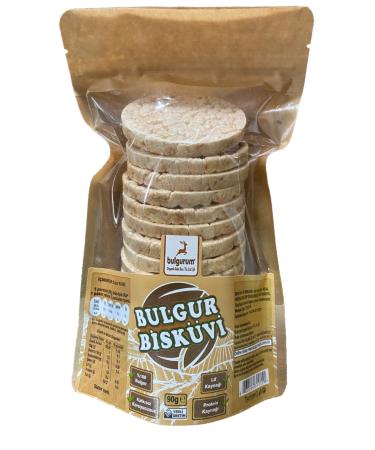 Bulgur Organic Bulgur Biscuits 90 gr. X 12 Pcs. - Buy Online on GoSupps.com