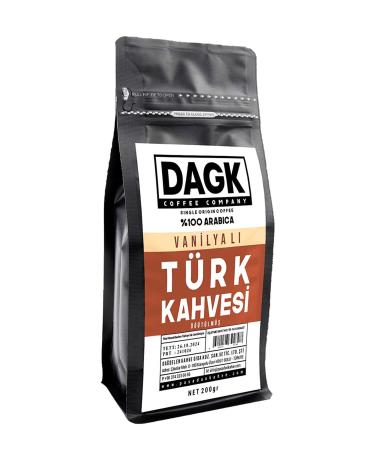 Dagk Vanilla Turkish Coffee 200g Ground - Buy Online on GoSupps.com