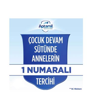 Aptamil Number 2 Child Follow-On Milk 2400 gr 1 Year+ (3 X 800 gr Smart Box) - Buy Online on GoSupps.com