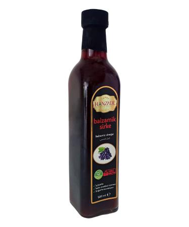 Hanzade Herbal Balsamic Vinegar 500 ml Natural Fermented Drinkable Glass Bottle Balsamic Vinegar (BS-894110) - Buy Online on GoSupps.com