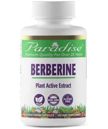 Paradise Herbs Berberine 60 Vegetarian Capsules