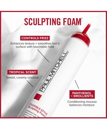 Discover Paul Mitchell Travel Size Flexible Style Sculpting Foam 2.0 oz - Elevate Your Style Instantly! - Buy Online on GoSupps.com