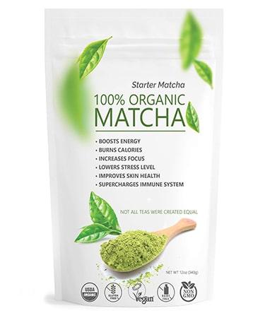 Starter Matcha  Organic Green Tea Powder - 12oz