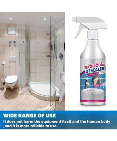 Acssart Bathroom Descaler Acssart Foam Cleaner Acssart Bathroom Descaler Foam Cleaner Stubborn Stains Cleaner All Purpose Bubble Cleaner Kitchen Deep Cleaning Spray with Spray Nozzle (2Pcs) - Buy Online on GoSupps.com