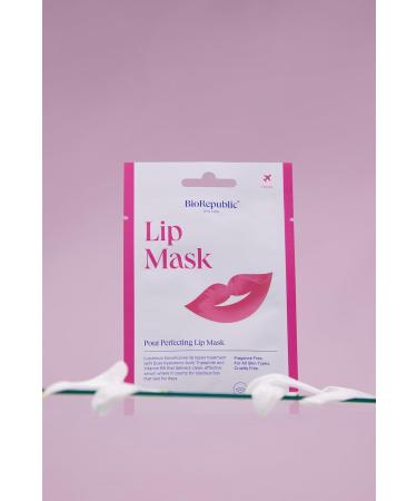 BioRepublic Skincare Moisturizing Lip Mask - Pucker Up Pout Perfecting Lip Mask - Smoothes & Conditions Lips (1) 1 Count (Pack of 1) - Buy Online on GoSupps.com