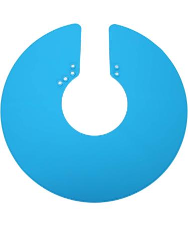 JTLB Barber Shop Waterproof Silicone Hair Cutting Dyeing Cape Shawl - Blue | International Shipping Available - Buy Online on GoSupps.com