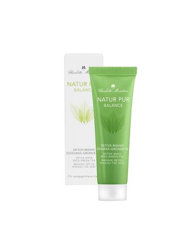 Charlotte Meentzen Natur Pur Balance Detox Mask - Sweet Grass & Green Tea | 30 ml | International Shipping - Buy Online on GoSupps.com