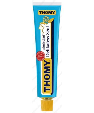 2x THOMY Delikatess-Senf mustard 100ml Tube (German Import)