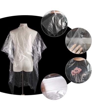 100 Pcs Disposable Capes for Hair Stylists and Barbers - Hair Cutting Salon Capes for Dyeing, Perming - 59x43.3 Inch - Buy Online on GoSupps.com