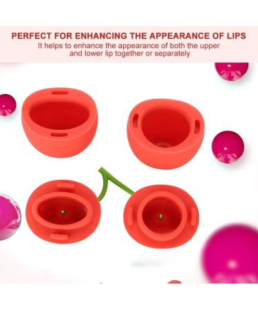 Portable Cherry-Shaped Lip Plumping Enhancer | Silicone Lip Pump Device for Quick Lip Enhancement | Beauty Tool - Buy Online on GoSupps.com