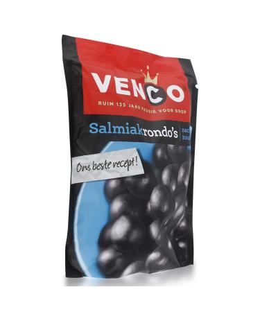 Venco Zout Sweet Candy Dutch Licorice Salmiakrondo 265G