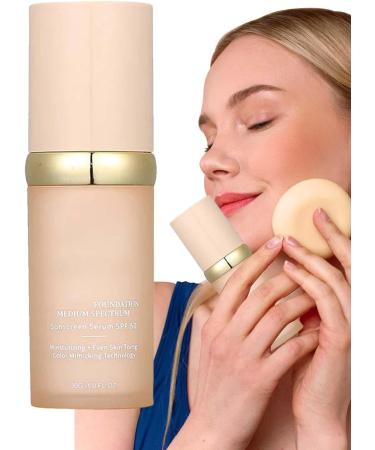 Full Coverage Concealer | Waterproof Liquid Foundation | Makeup Moisturizing Foundation | Full Coverage SPF Liquid Foundation with Foundation SPF50+ for Daily Use  - Buy Online on GoSupps.com