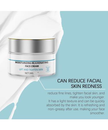  YUNFAX Face Tightening Cream Skin Firming Facial Moisturizer Nourishing Anti-Wrinkle Cream with Collagen & Vitamin E Daily Use for All Skin Types Morning Nighttime Post Sleep (30 g) (2PCS) - Buy Online on GoSupps.com