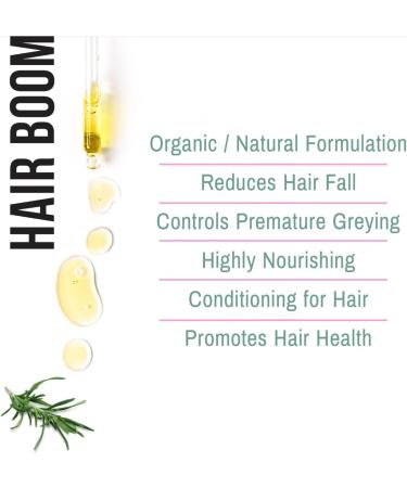 Hair Growth Oil 100% Natural with Castor Jojoba Avocado Hibiscus Argan Peppermint Basil Aloe Red Onion Clove & Rosemary - Promotes Thickness & Strength - Buy Online on GoSupps.com