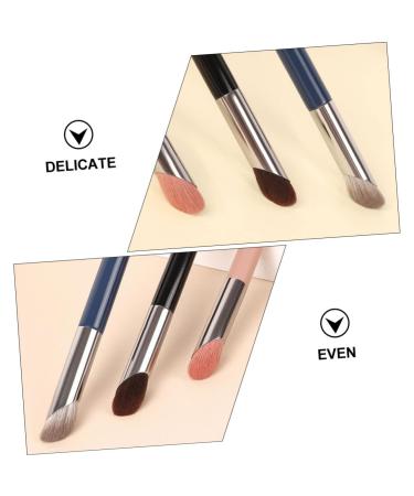 Buy FRCOLOR 6 Pcs Concealer Brush Set - Travel-Friendly Aluminum Tube Contour Brushes for Flawless Coverage - Buy Online on GoSupps.com