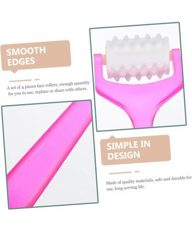 FRCOLOR 4pcs Beauty Massager Set - Face & Body Rollers Jade Gua Sha Tool for Facial Tightening & Relaxation - Buy Online on GoSupps.com