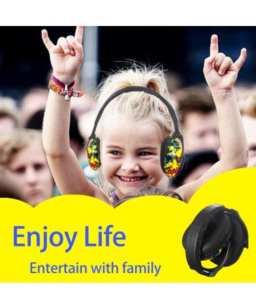 PROTEAR SNR 28 dB Kids Ear Defenders for Sensory Issues - Hearing Protection Muffs for Children - Ideal for Autism, Fireworks, Flights, Sports - Multi-color - 15*13*10cm - Buy Online on GoSupps.com