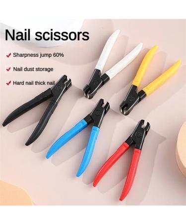 Anti-Splash Nail Clippers Thick Hard Special Nail Clippers Stainless Steel Wide Mouth Nail Clippers Household Manicure Tools (Color : Blue) - Buy Online on GoSupps.com