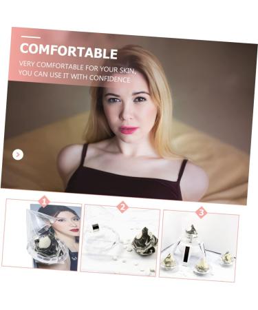 FOMIYES 3 Sets Sponge Eyeshadow Loose Powder Puff Face Powder Sponge Foundation Puff Pad Exfoliating Sponge Face Clean Makeup Travel Crystal Hydrophilic Polyurethane Mosan - Buy Online on GoSupps.com