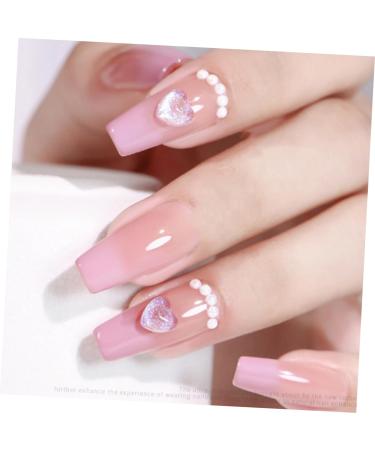Housoutil 30 Sheets sticker nail press on glue glue nail stickers nail press on stickers press on nail glue Label Adhesive sheet false nail glue nail glue tabs false nails manicure - Buy Online on GoSupps.com