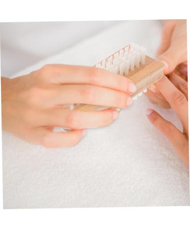 Beatifufu 1pc Nail Dust Brush Toenail Brush Kits Toenail Cleaning Brush Face Tool Square Tool Cleaning Scrubber Nail Cleaner Brush Under Nail Cleaner Tool Nail Clean up Brush - Buy Online on GoSupps.com