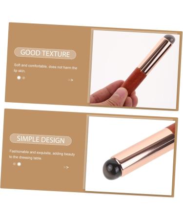 Mikinona Silicone Lip Brush Lipstick Lip Scrub Brush Lip Brush Wand Lip Applicator for Lip Gloss Women Makeup Tools Lip Balm Applicator Makeup Brush Lip Gloss Brush Cosmetics Brush Plastic - Buy Online on GoSupps.com