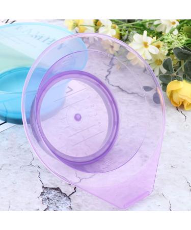 Lurrose 6-Piece Hair Color Mixing Bowl Set | Professional Plastic Hair Dye Bowls for Salon & Hairdressers - Random Colors - Buy Online on GoSupps.com