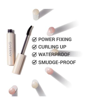 GIVERNY Milchak Fixing Mascara - Fiber Mascara for Dramatic Long Lashes | Waterproof & Smudge Proof Formula | 0.24 fl.oz. (Black brown) - Buy Online on GoSupps.com