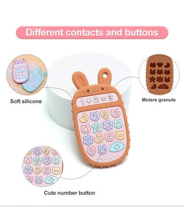 Airfish Rabbit Bite Rings for Babies | BPA-Free Silicone Teething Toy | Remote Control Baby Bite Ring | 3-12 Months Teething Accessories (Green) - Buy Online on GoSupps.com