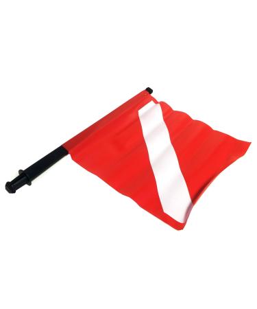 Omer Inflatable Float Replacement Dive Flag for Spearfishing Scuba Diving & Freediving
