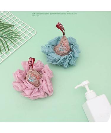 3-Piece Ice Cream Bath Balls for Kids | Skin Exfoliating Sponge and Body Scrubber | Bath Shower Accessories - Buy Online on GoSupps.com