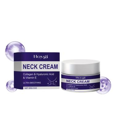Hyaluronic Acid Neck Cream Firming Neck Cream for Neck Fine Lines Collagen Neck Cream for Neck Wrinkle Suitable for All Skin Types