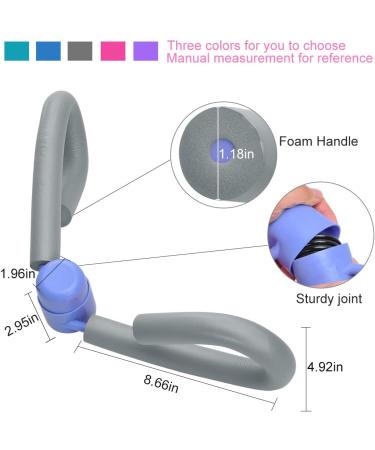 COVVY Multifunctional Sports Equipment Thigh Trainer - Soft Foam Leg Trainer for Effective Workouts | Gray - Buy Online on GoSupps.com