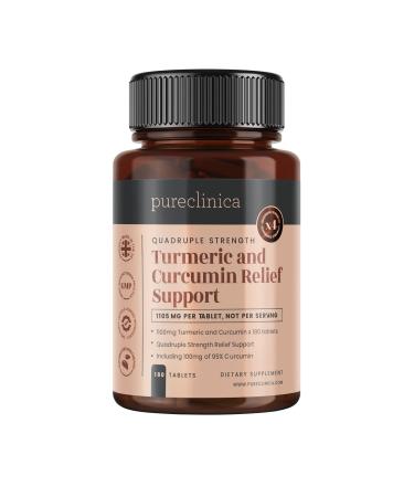 Turmeric yellow-root- 1000mg x 180 tablets- contains 95% turmeric- with turmeric root powder which contains the natural active ingredient curcumin.