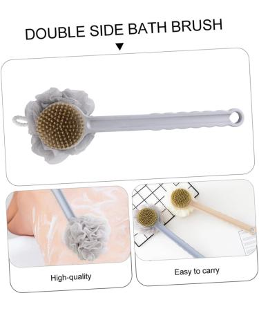 Double Sided Body Exfoliator Brush for Shower and Bath | Healeved Body Scrubber - Buy Online on GoSupps.com