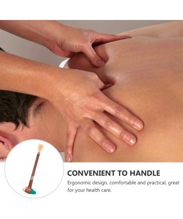 Healifty Back Massage Hammer - Silicone & Wooden Rod for Arthritis Pain Relief | Long Body & Leg Massage Tool - Buy Online on GoSupps.com