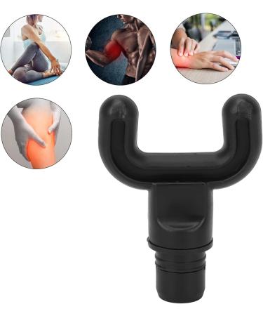 Portable U-Shaped Percussion Muscle Massage Head - 0.7 Inch Ergonomic Design for Spine Relief | International Shipping - Buy Online on GoSupps.com