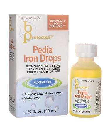 Pedia Iron Drops 1 2/3 fl Ounce (50 ml) Liquid